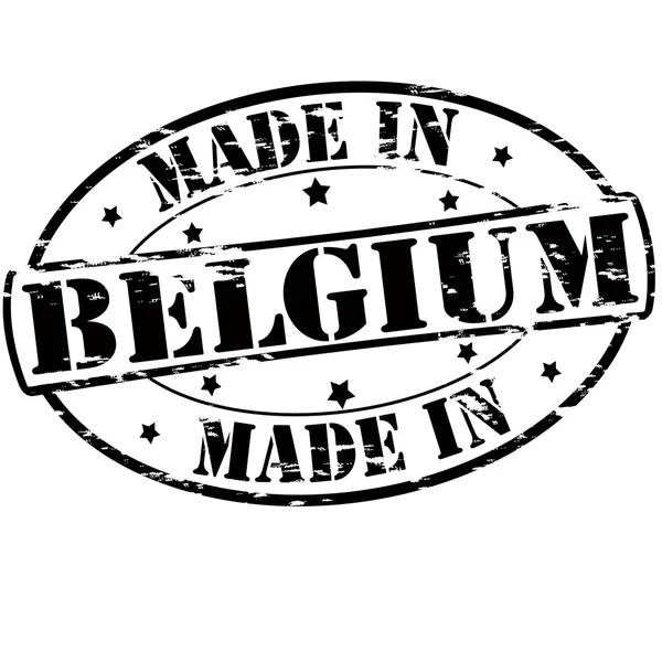 Fabriqué en Belgique — Image vectorielle