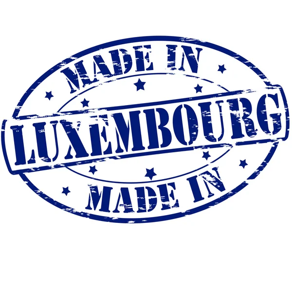 Made in Luxembourg — Stock Vector