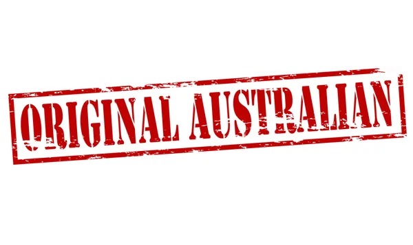 Oryginalny australijski — Wektor stockowy