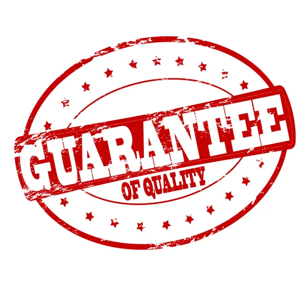 Guarantee of quality — Stock Vector
