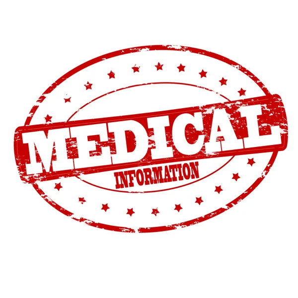 Medicinsk information — Stock vektor