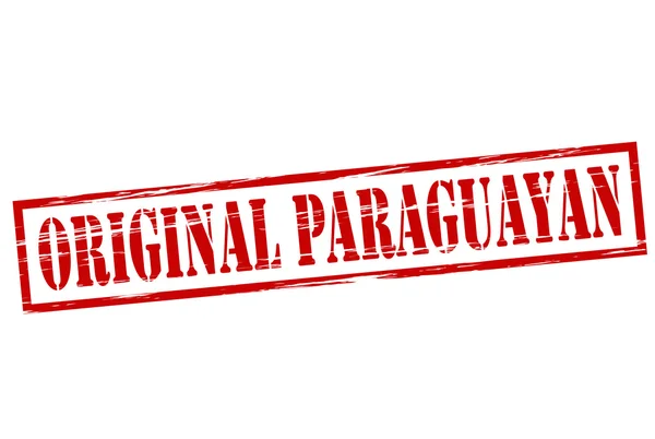 Paraguayo original — Archivo Imágenes Vectoriales