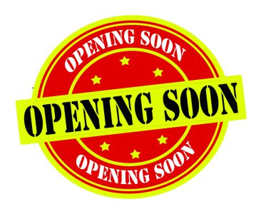 Opening soon clipart