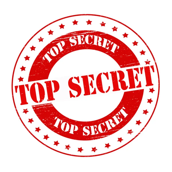 Top secret — Stock Vector