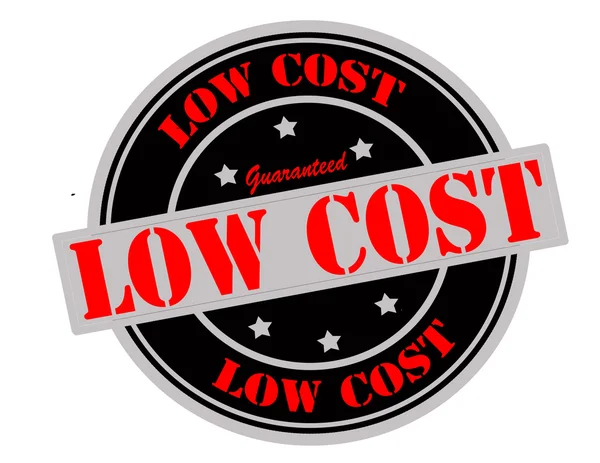 Low cost — Stock Vector