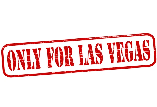 Seulement pour Las Vegas — Image vectorielle