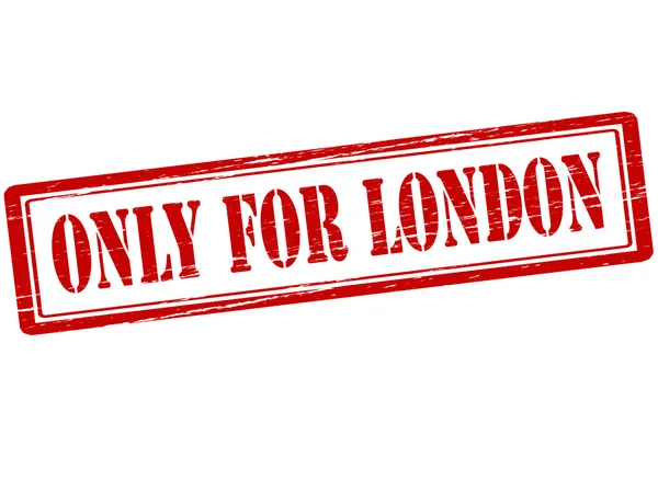 Only for London — Stock Vector