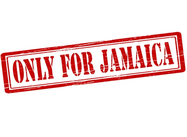 Solo para Jamaica — Archivo Imágenes Vectoriales