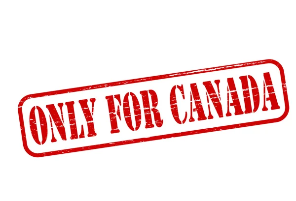 Only for Canada — Stock Vector