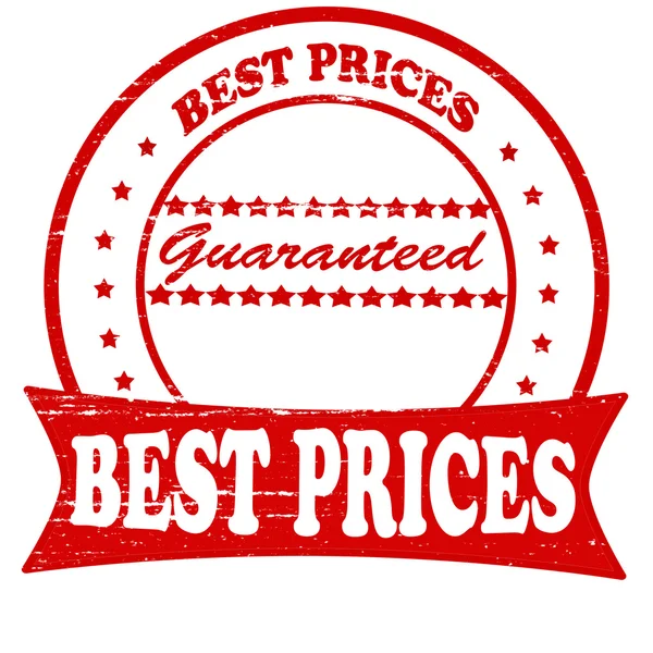 Melhores preços — Vetor de Stock