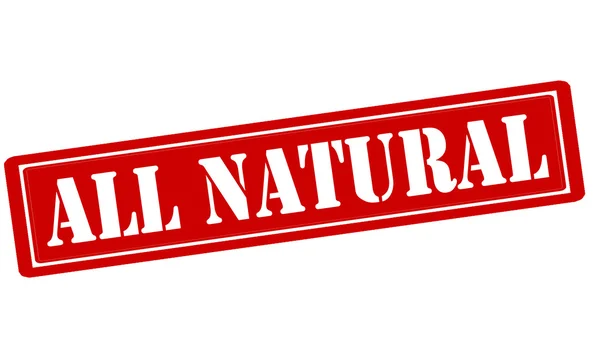 Tutto naturale — Vettoriale Stock