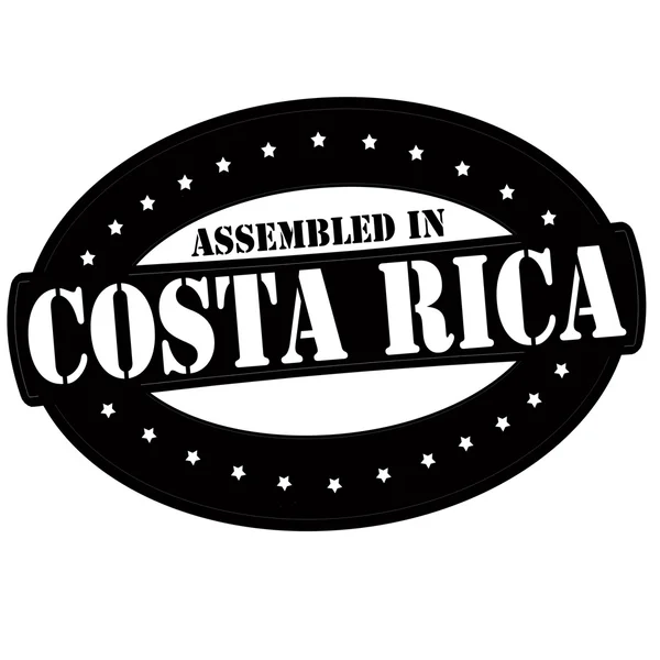 Reunido em Costa Rica — Vetor de Stock