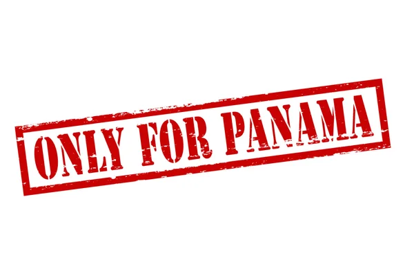 Solo para Panamá — Archivo Imágenes Vectoriales