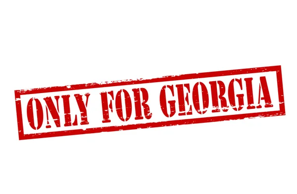 Seulement pour la Géorgie — Image vectorielle