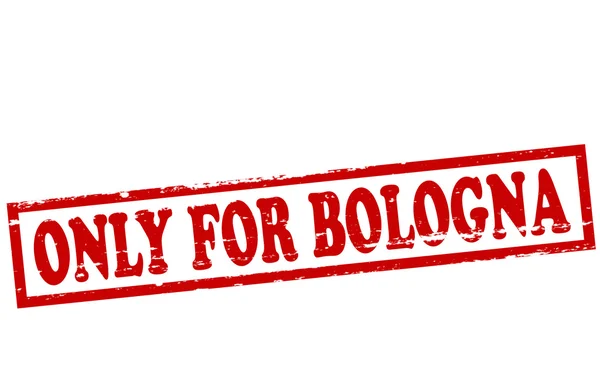 Solo per Bologna — Vettoriale Stock