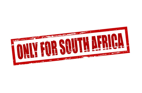 Solo para Sudáfrica — Vector de stock