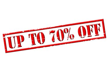 yüzde yetmiş oranında off to