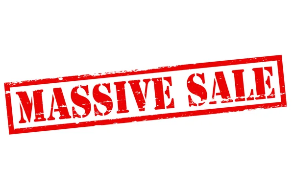 Vente massive — Image vectorielle