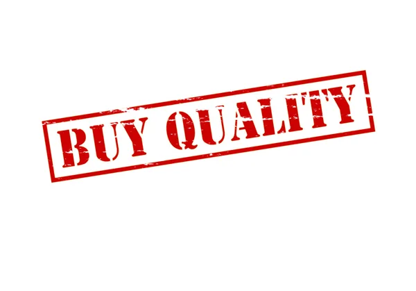 Comprar qualidade — Vetor de Stock