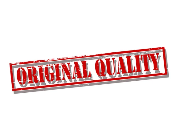 Originální kvalita — Stockový vektor