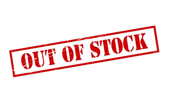 Fora de estoque —  Vetores de Stock