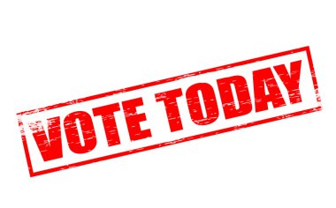Vote today clipart