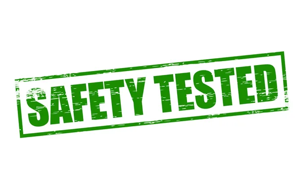 Safety tested — Stock Vector