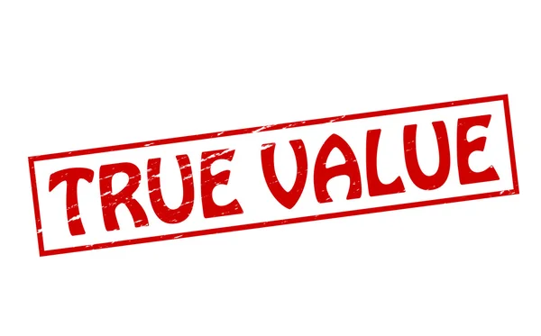 True value — Stock Vector