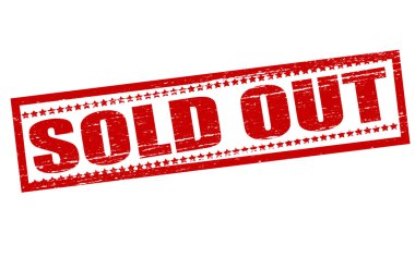 Sold out clipart