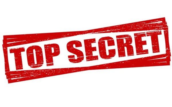 Top secret — Stock Vector