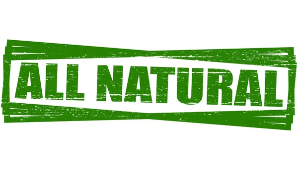 Todo Natural — Vector de stock