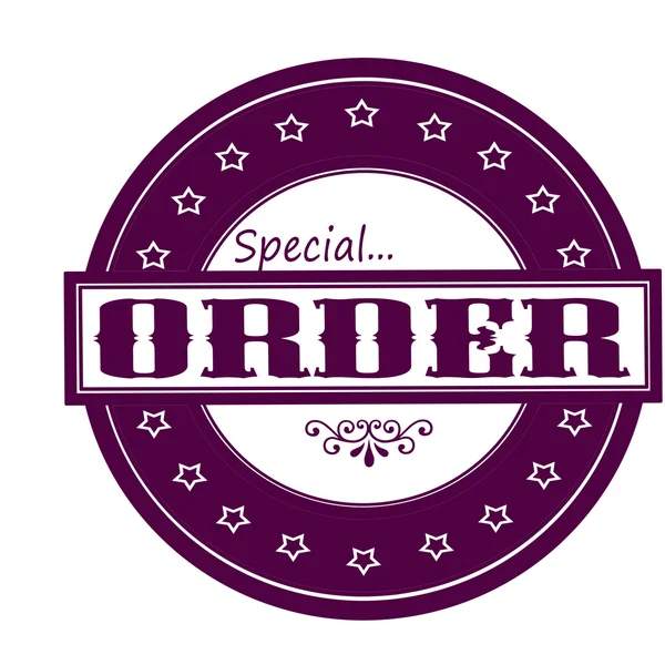 Special order — Stock Vector