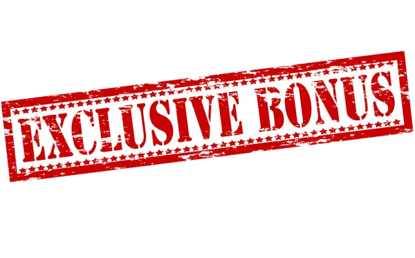 Exclusive bonus — Stock Vector