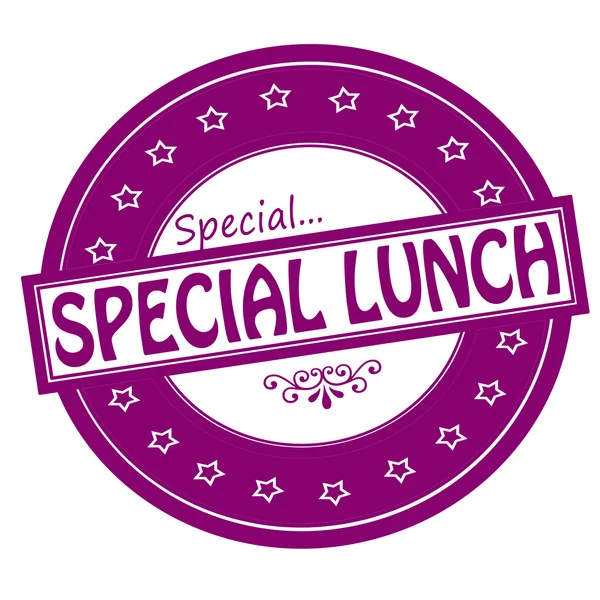 Speciale lunch — Stockvector