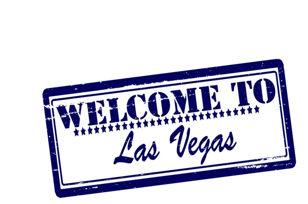 Bem-vindo a Las Vegas — Vetor de Stock