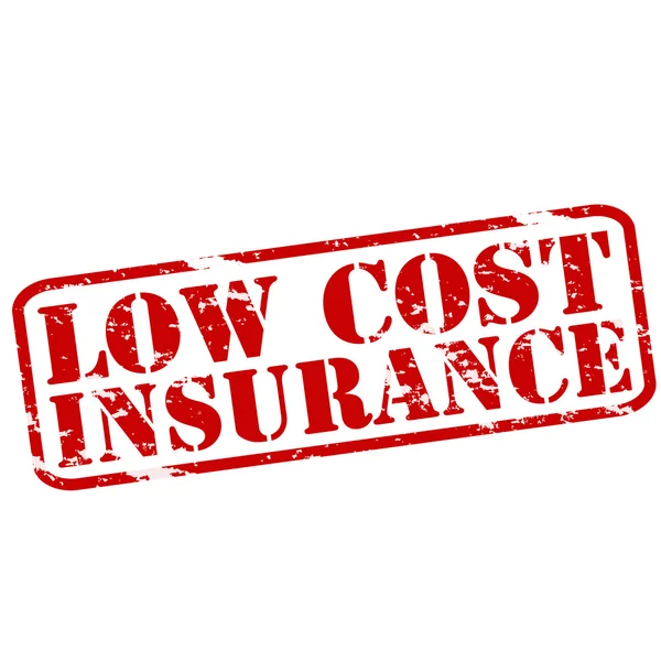 Low-cost Insurance — Stockvector