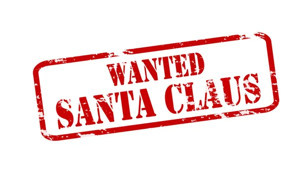 Wanted Santa Claus — Stock Vector