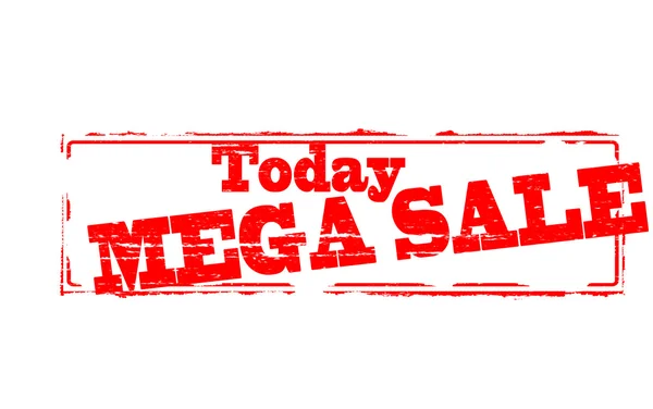 Today mega sale — Stock Vector