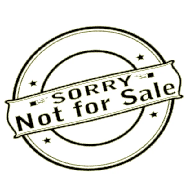 Not for sale — Stock Vector