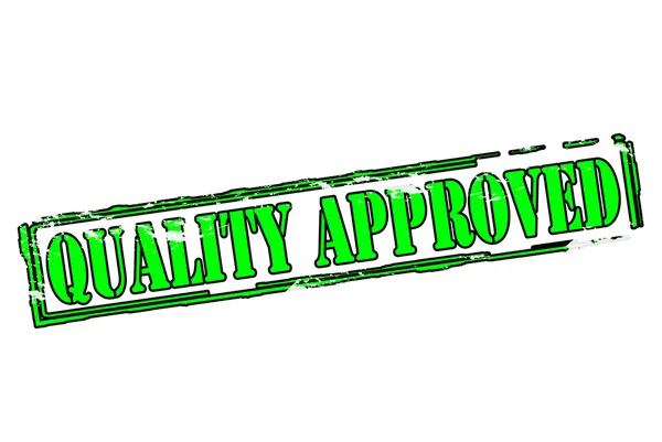 Quality approved — Stock Vector