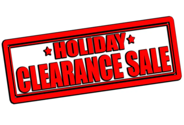 Clearance sale — Stock Vector