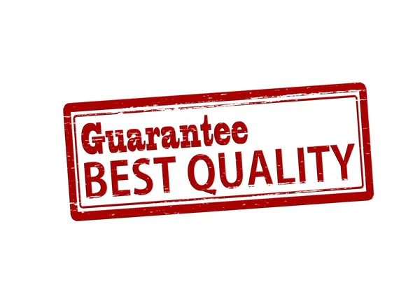 Best quality guarantee — Stock Vector