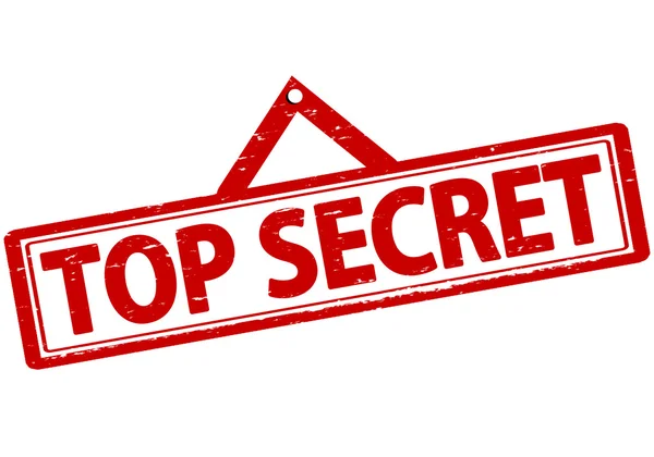 Top secret — Stock Vector