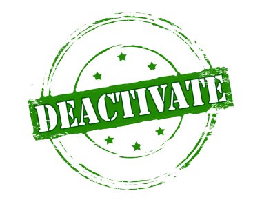 devre dışı bırakma