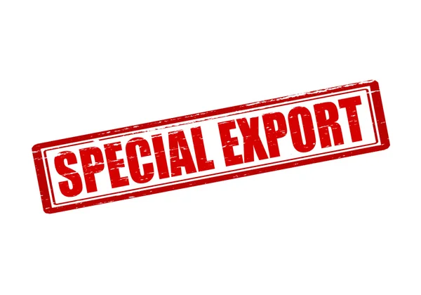 Särskilda export — Stock vektor