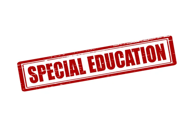 Educación especial — Vector de stock