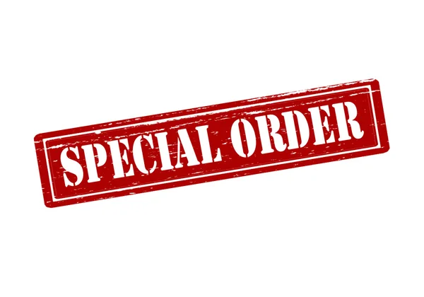 Specialorder — Stock vektor