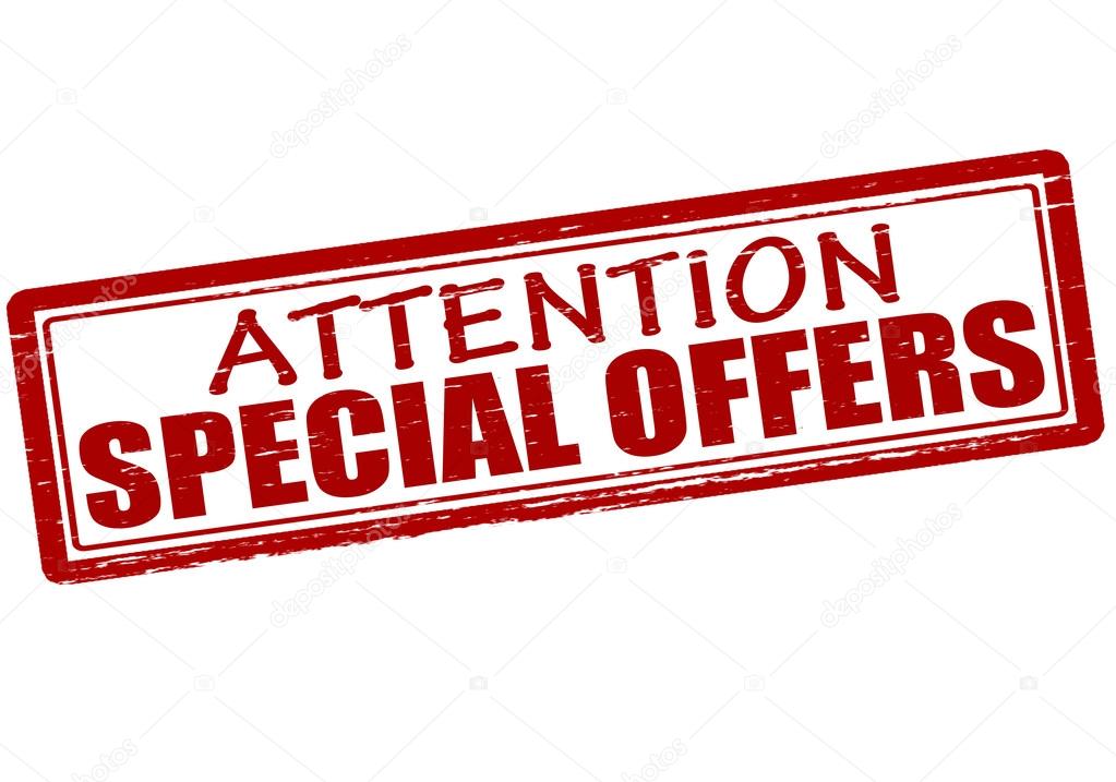 Attention special offers
