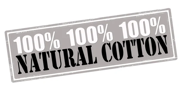 Cotone naturale — Vettoriale Stock