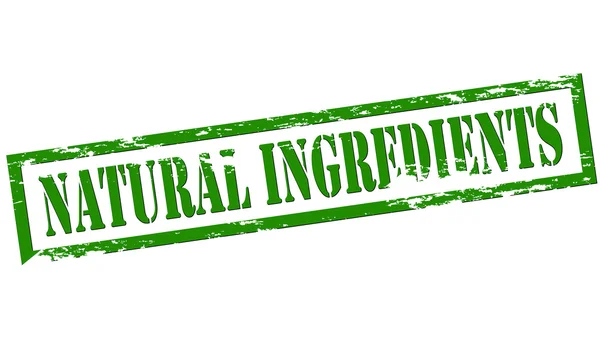 Ingredienti naturali — Vettoriale Stock